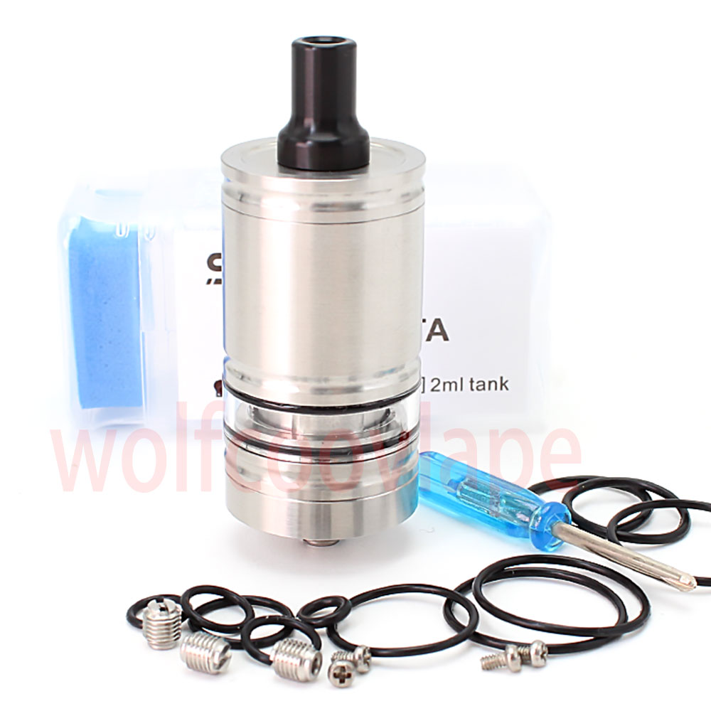 Vaping Air - Wolfcoolvape Lindy RTA 316SS แทงค์ 5