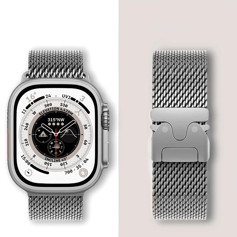 Mesh Coil Strip - สาย Milanese Loop สำหรับ Apple Watch