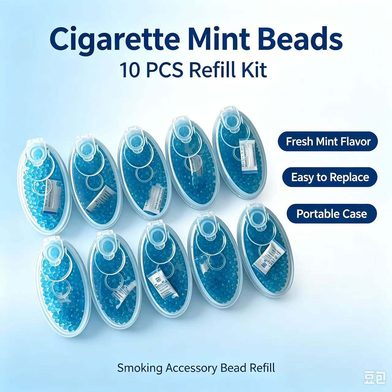 Smoking & Vaping Accessories - ราคาขายส่ง 100 เม็ด 10 กล่อง ลูกบอลระเบิดกลิ่นบุหรี่