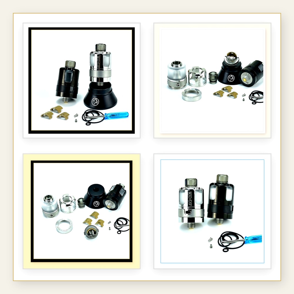 Vaping Air - แทงค์บุหรี่ไฟฟ้า Aviator RTA ขนาด 3.5 มล.