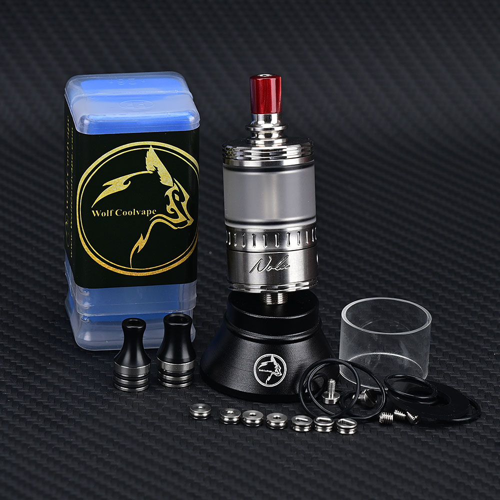 Wolfcoolvape NOLA RTA อะตอมไมเ - Vaping Air บทวิจารณ์และราคา