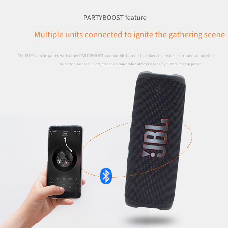 JBL FLIP6 ระบบบลูทูธสำหรับกิจก - Jbl Speaker Flip 6 บทวิจารณ์และราคา