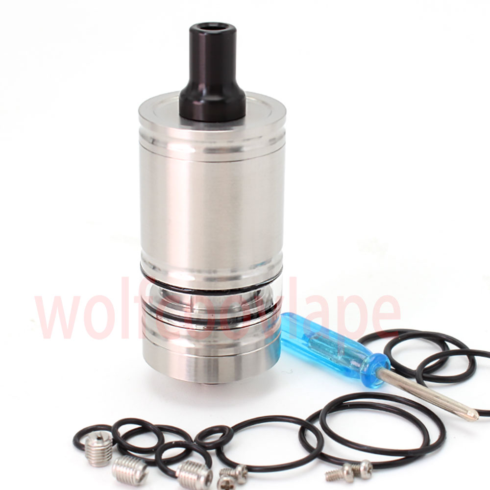 Wolfcoolvape Lindy RTA 316SS แ - Vaping Air บทวิจารณ์และราคา