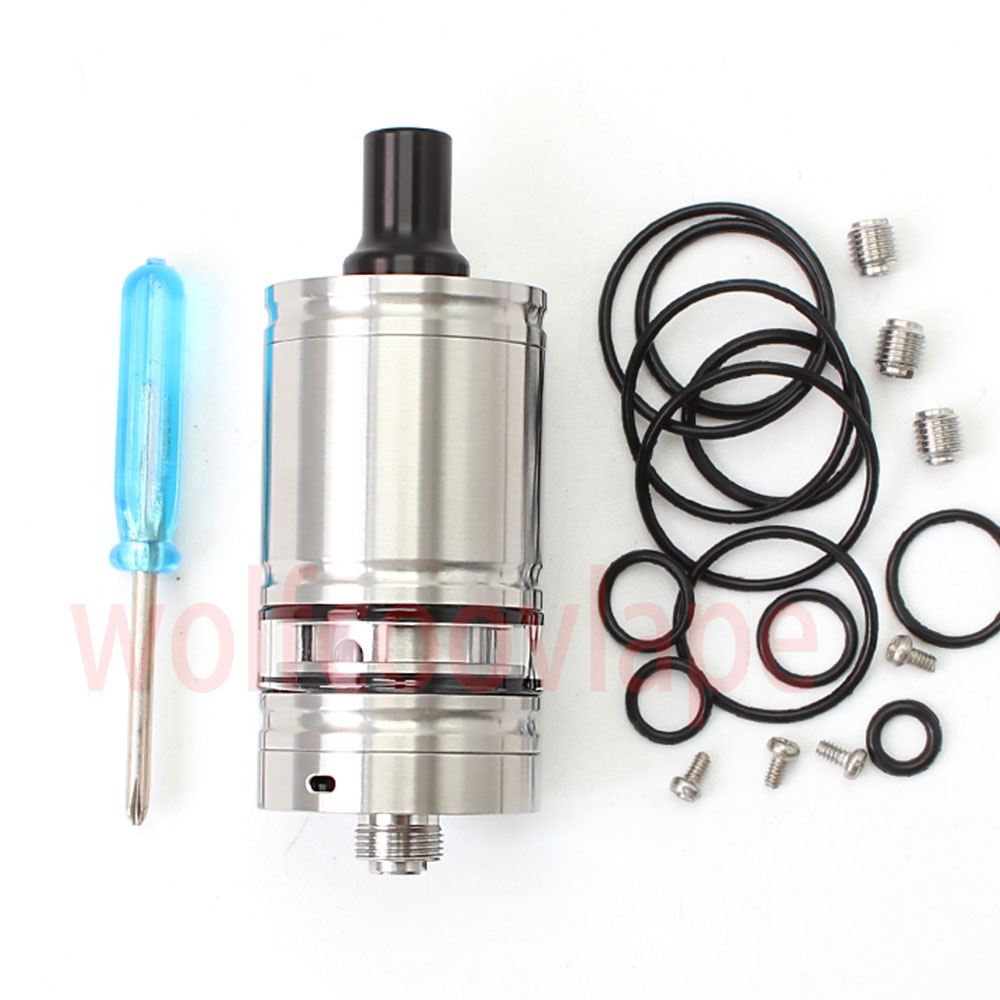 Wolfcoolvape Lindy RTA 316SS แ - Vaping Air บทวิจารณ์และราคา