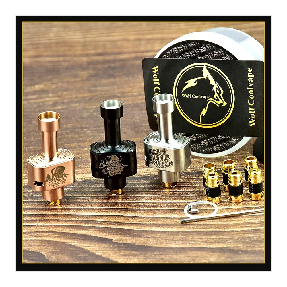 Wolfcool Vape Sturdy MFG Wickd - Vaping Air บทวิจารณ์และราคา