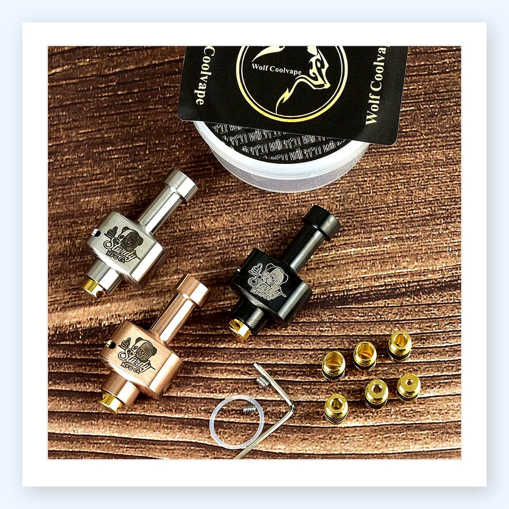 Wolfcool Vape Sturdy MFG Wickd - Vaping Air บทวิจารณ์และราคา