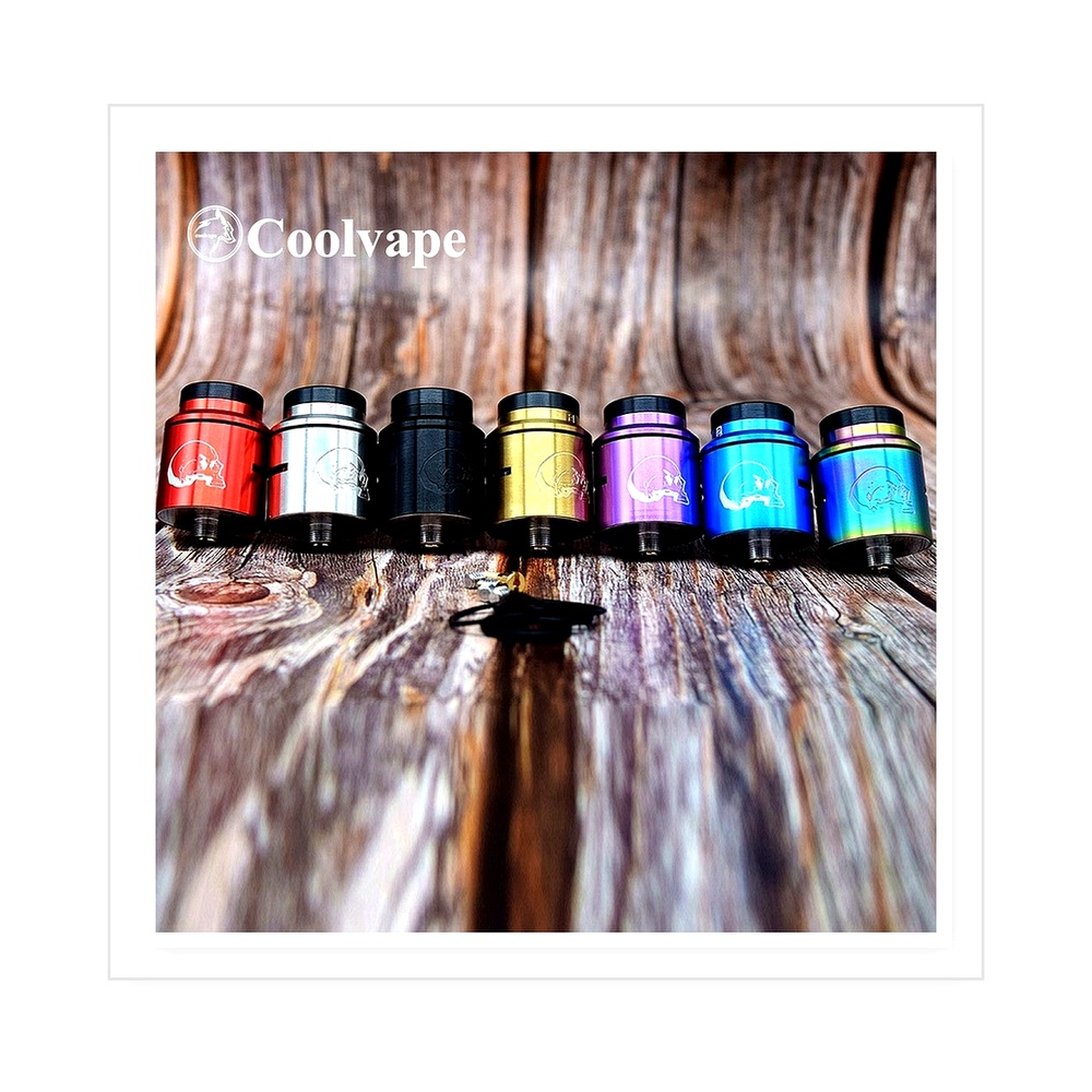WOLFCOOL C2MNT RDA อะตอมไมเซอร - Accessories For Vaping บทวิจารณ์และราคา
