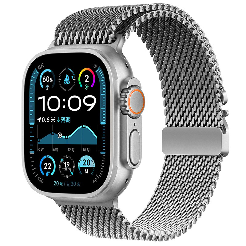 สาย Milanese Loop สำหรับ Apple - Mesh Coil Strip บทวิจารณ์และราคา