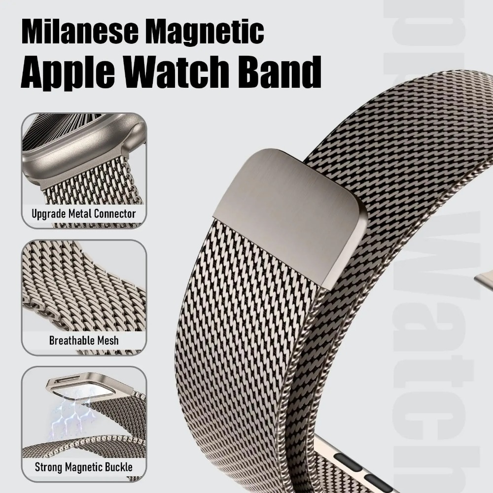 สายนาฬิกาข้อมือแบบตาข่ายสแตนเล - Mesh Coil Strip บทวิจารณ์และราคา