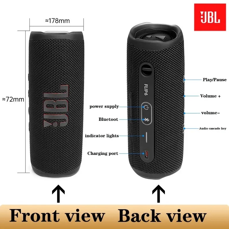 ลำโพงบลูทูธทรงกระบอก JBL FLIP6 - Jbl Speaker Flip 6 บทวิจารณ์และราคา