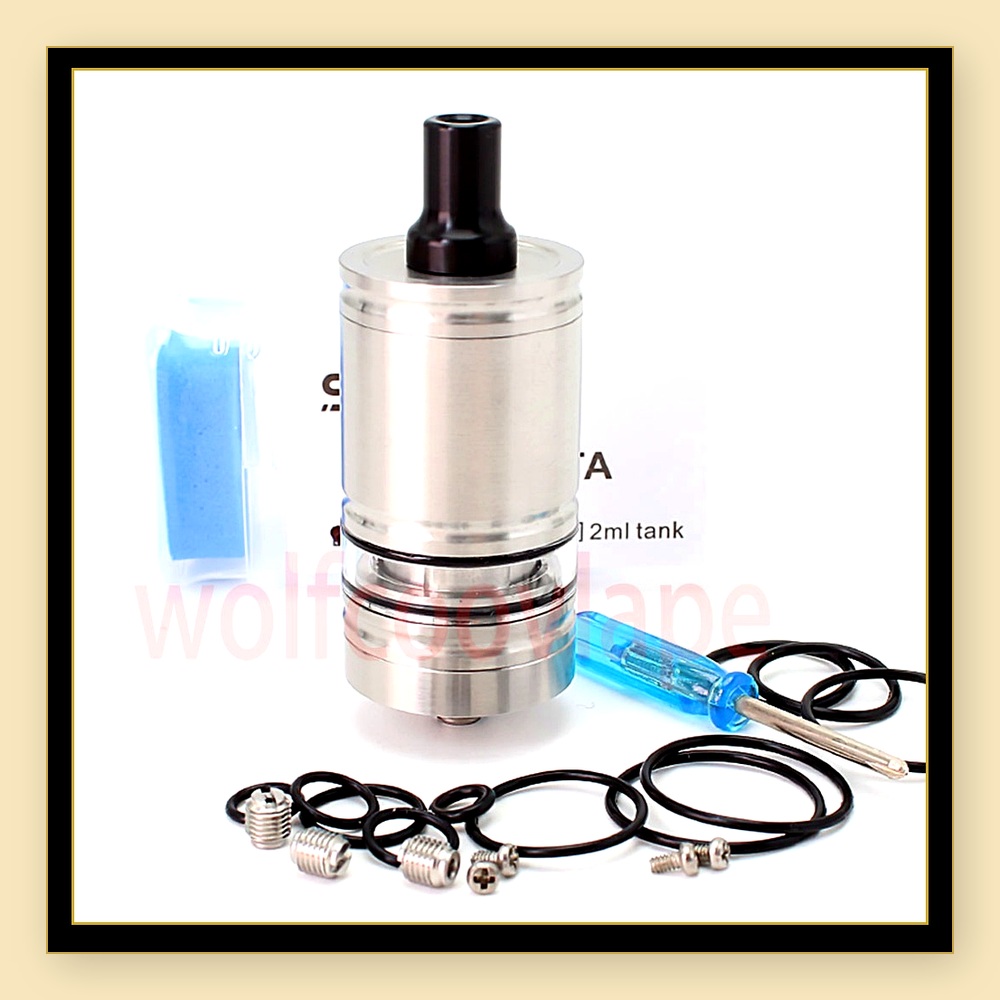 Wolfcoolvape Lindy RTA 5ml Tan - Vaping Air บทวิจารณ์และราคา