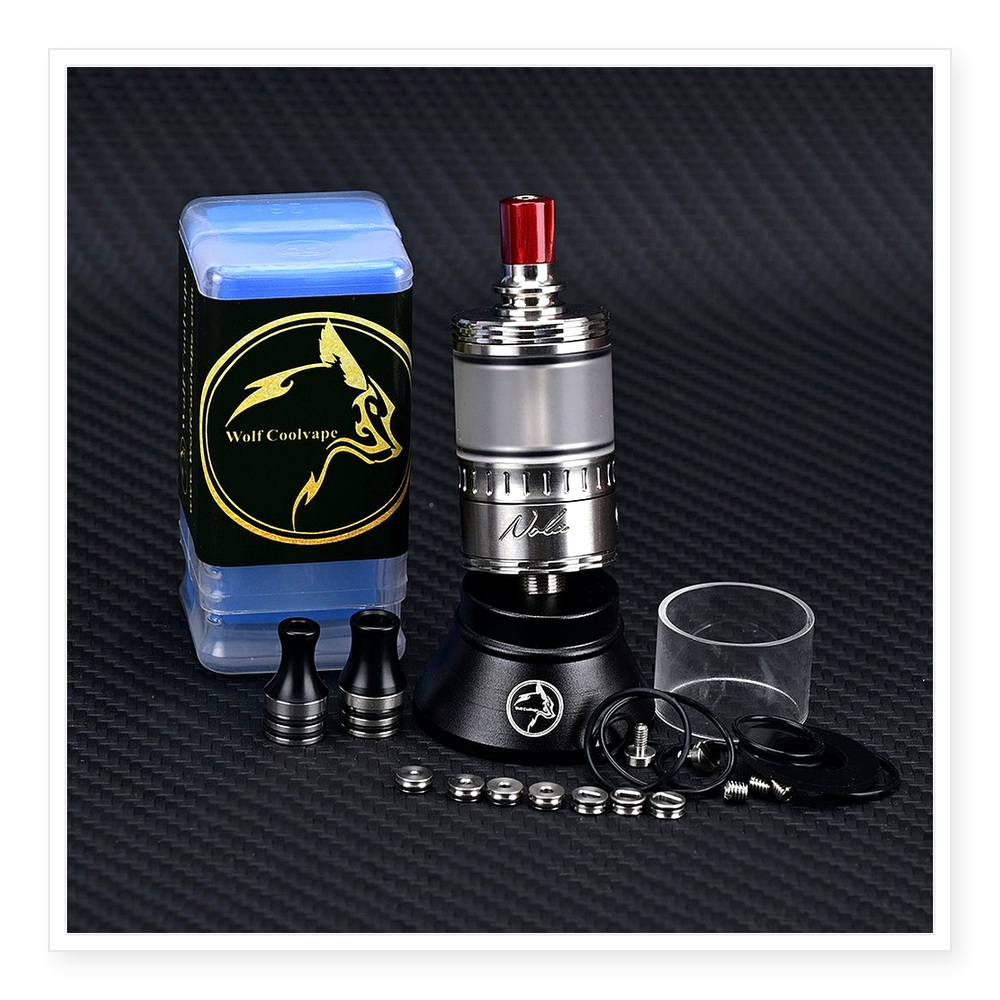Wolfcoolvape NOLA RTA แทงค์อะต - Vaping Air บทวิจารณ์และราคา